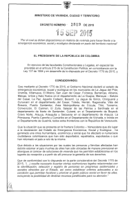 Decreto 1819 del 15 de Septiembre de 2015