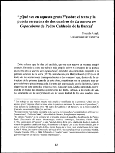 "iQué ves en aquesta gruta?"(sobre el texto y la puesta en