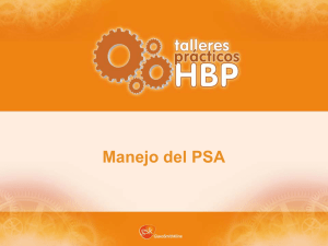 Manejo del PSA