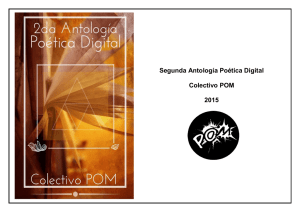 Segunda Antología Poética Digital Colectivo POM