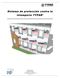 Sistema de protección contra la intemperie TYPAR®