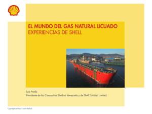 el mundo del gas natural licuado experiencias de shell