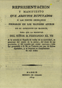 Fernando VII la derogó a su vuelta a España en 1814, implantando