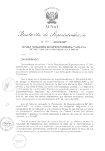 R. Superintendencia Nº 092-2009