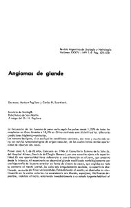 Angíomas de glande - Revista Argentina de Urología