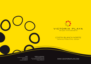 COSTA BLANCA NORTE - Grupo Inmobiliario Victoria Playa