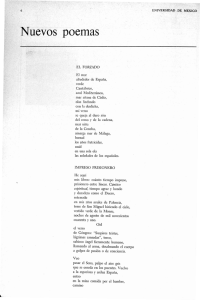 Nuevos poemas - Revista de la Universidad de México