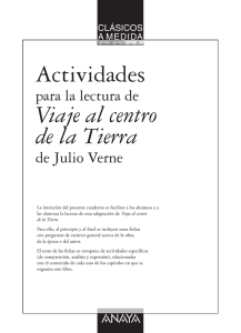 Viaje al centro de la Tierra (actividades para la lectura)