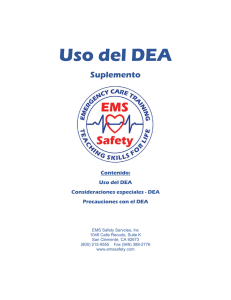 Uso del DEA - EMS Safety Services