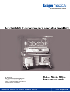 Air-Shields® Incubadora para neonatos Isolette
