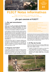 ¿En qué consiste el FLEGT?