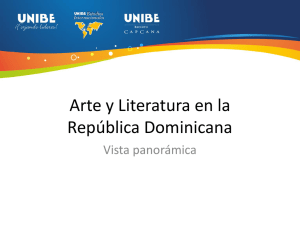 Arte y Literatura en la República Dominicana