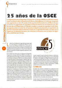 25 años de la OSCE - Fundación Secretariado Gitano