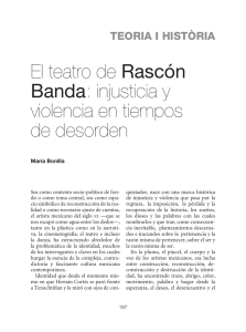 El teatro de Rascón Banda: injusticia y violencia en tiempos