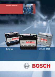 Catálogo Baterías 2012-13