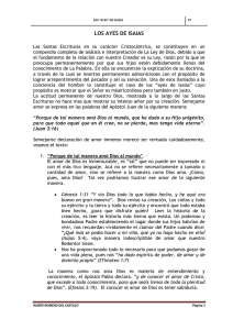 &ldquo;ayes&rdquo; de isa&iacute;as - Aprovechando bien el Tiempo