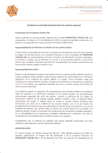 reguladora de la auditoría de cuentas vigente en España. Dicha