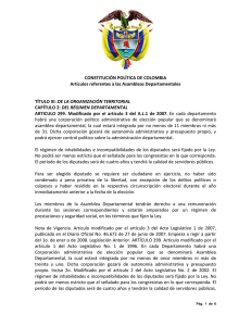 Constitución Política de Colombia