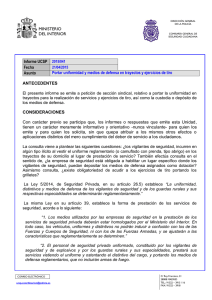 MINISTERIO DEL INTERIOR Informe UCSP 2015/041
