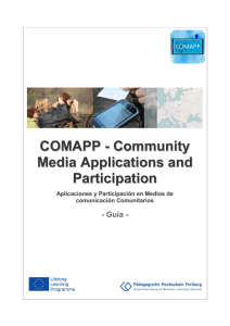COMAPP - Community Media Applications and Participation