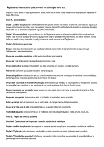 Reglamento Internacional para prevenir los abordajes en la mar.