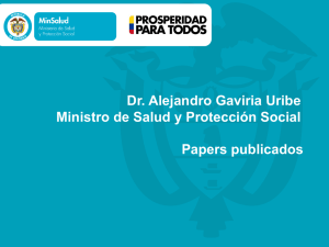 Diapositiva 1 - Ministerio de Salud y Protección Social