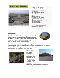 Introducción La civilización de Teotihuacán