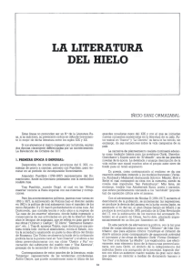 La literatura del hielo, Iñigo Sanz Ormazabal