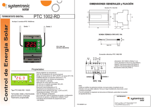 Folleto y Manual Simple PTC 1002 RD