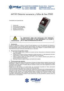 445303 Detector secuencia y fallas de fase PD05
