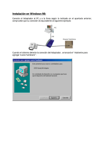 Guía Instalación Red Lar Windows 98 v1.0