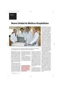 Nueva Unidad de Médicos Hospitalistas