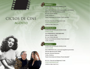 CICLOS DE CINE