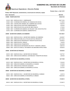 Visual FoxPro - Gobierno del Estado de Colima