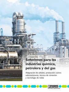 Soluciones para las industrias química, petrolera y del gas