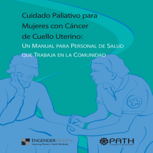 Cuidado Paliativo para Mujeres con Cáncer de Cuello Uterino: Un