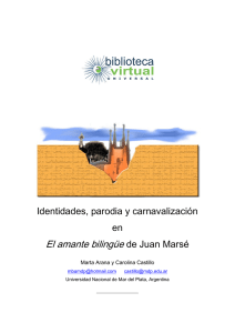 El amante bilingüe de Juan Marsé