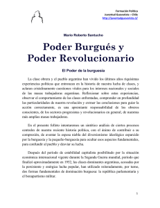 Poder Burgués y Poder Revolucionario