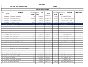 Anexo Núm.: Hoja ___1__ de __3___ TERRENO CONST FECHA