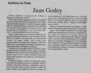 Juan Godoy - Memoria Chilena