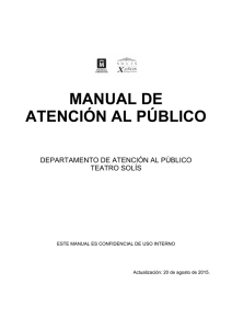 Manual Atención al Público 2015