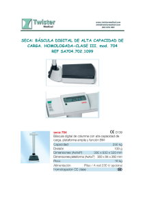 SECA: BÁSCULA DIGITAL DE ALTA CAPACIDAD