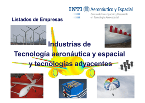 Industrias de Tecnología aeronáutica y espacial y tecnologías