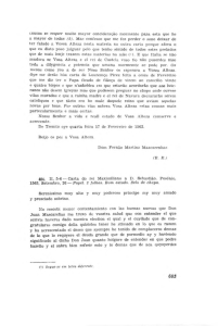 404. II, 5-6 — Carta do rei Maximiliano a D. Sebastião. Posonio