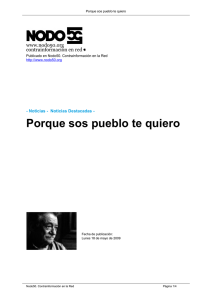 A los 88 años, murió el escritor uruguayo Mario Benedetti