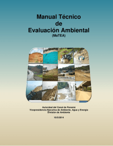 Manual Técnico de Evaluación Ambiental