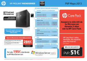 HP ProLiant Microserver