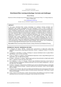 Distributed fiber sensing technology: Currents and challenges