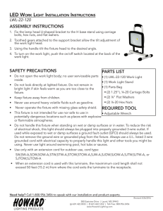 safety precautions assembly instructions parts list