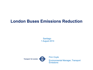 London Buses Emissions Reduction